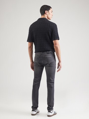 John Richmond Slimfit Farmer - fekete