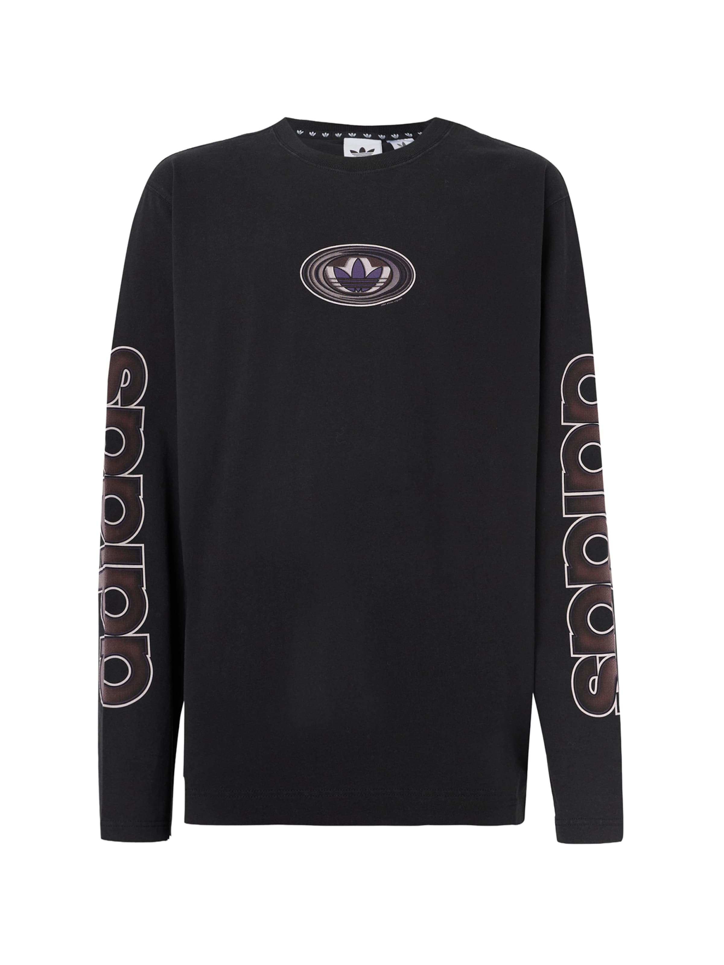 T-Shirt ADIDAS ORIGINALS en noir : devant