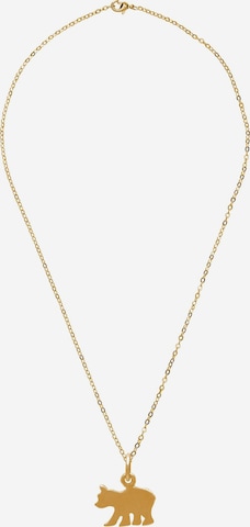 Gemshine Necklace in Gold: front