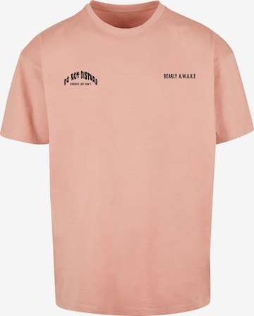 T-Shirt 'Barely Awake' Merchcode en orange : devant