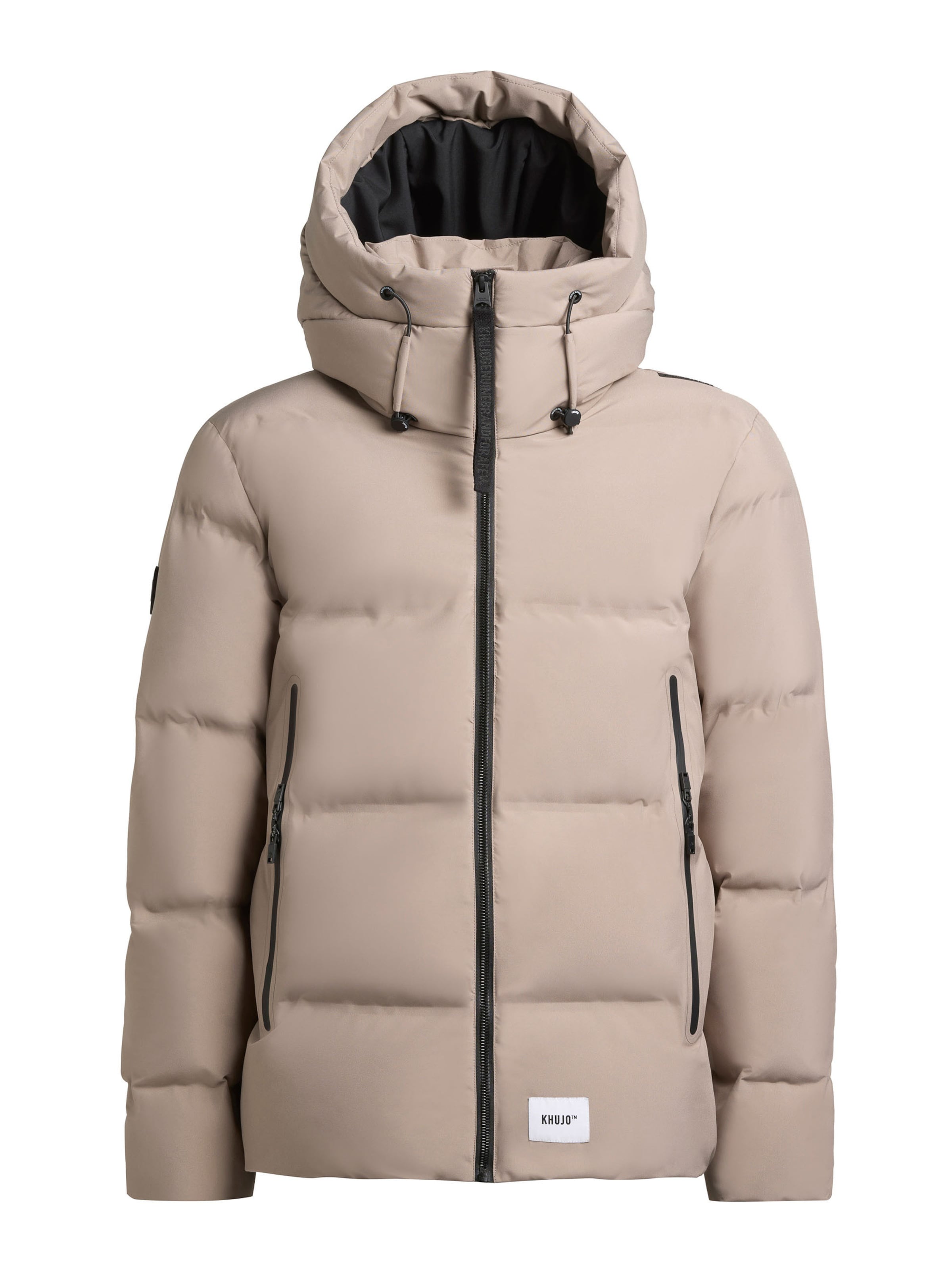 khujo Winter Jacket 'Wesh3' in Grey: front