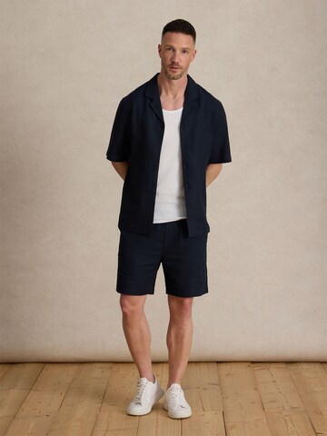 Coupe regular Chemise 'Ryan' DAN FOX APPAREL en bleu