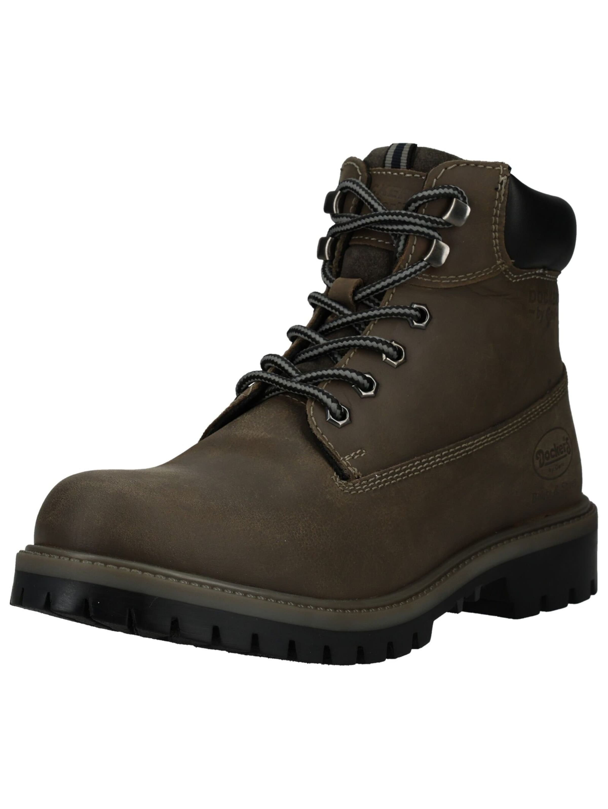 Boots stringati di Dockers by Gerli in grigio: frontale