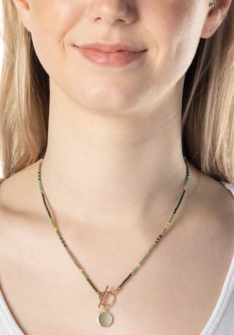LEONARDO Necklace in Green