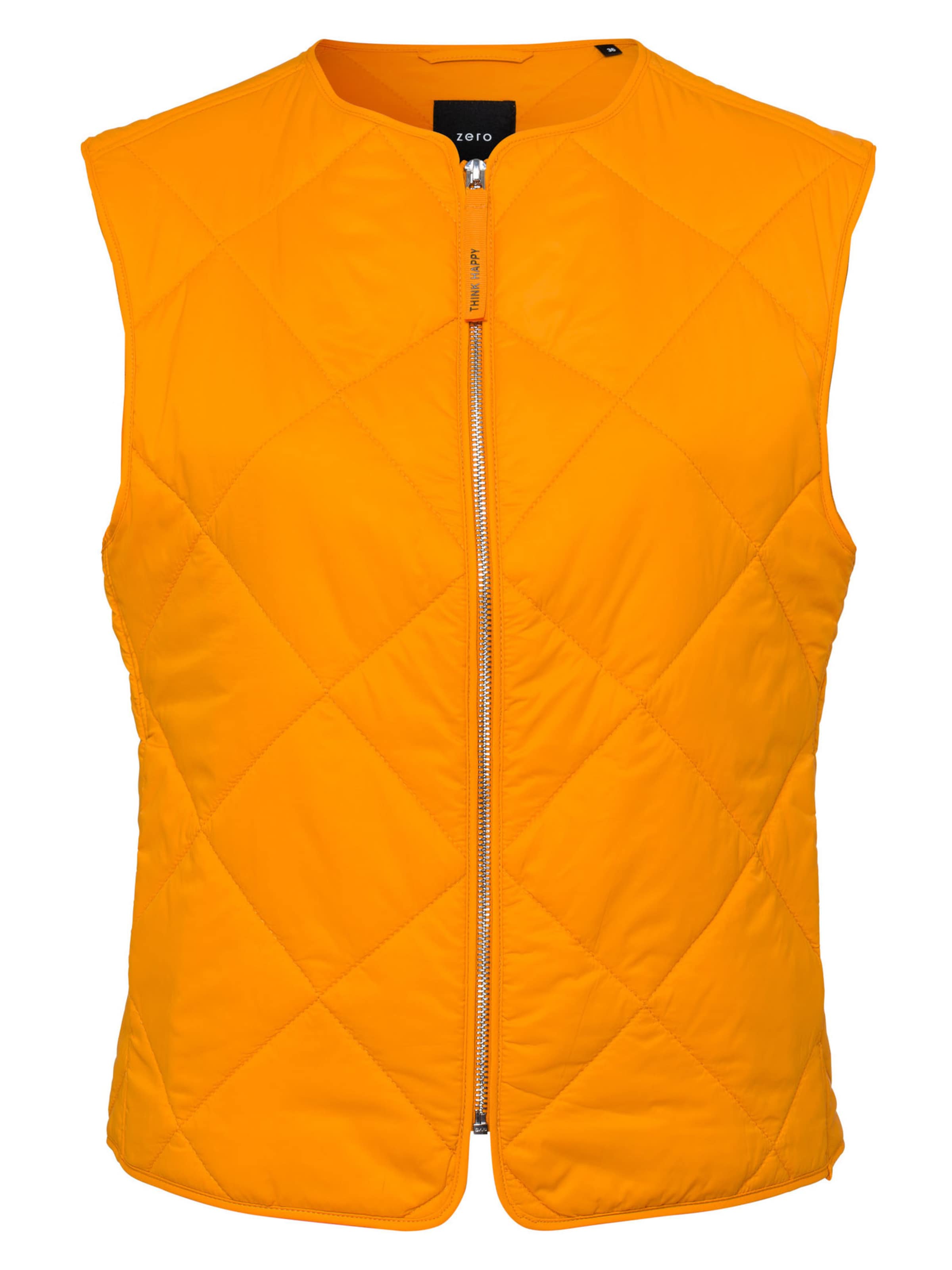 zero Vest in Orange: front