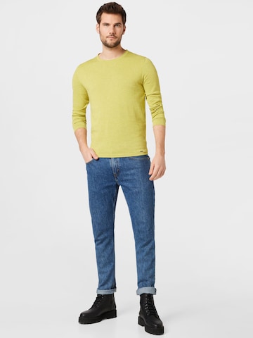 OLYMP Sweter w kolorze zielony