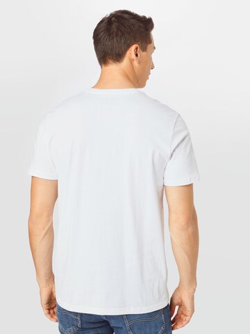 Lee T-shirt 'Short sleeve patch Logo Tee' i vit