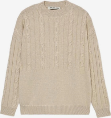 Pullover di Trussardi in beige: frontale