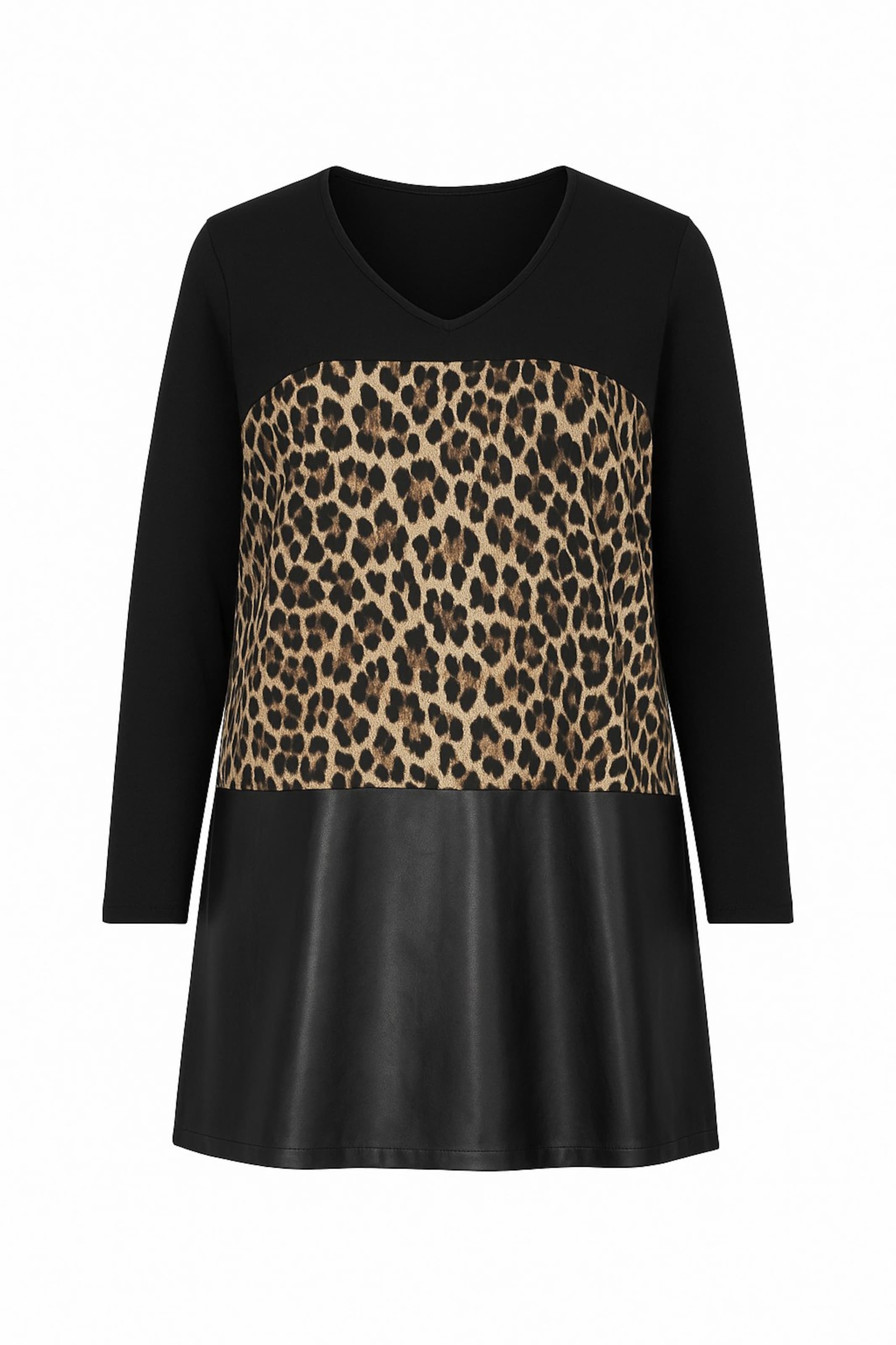 Pull-over Shape Of You en noir : devant