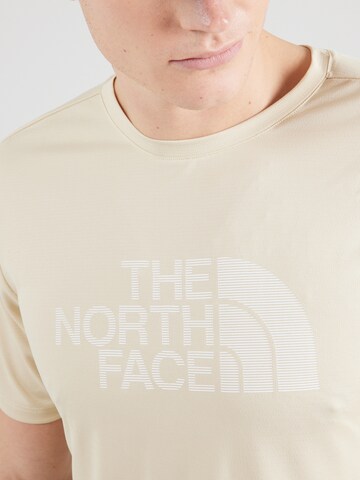 THE NORTH FACE Λειτουργικό μπλουζάκι σε μπεζ