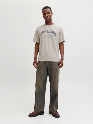 T-Shirt 'JJEDenver' JACK & JONES en gris