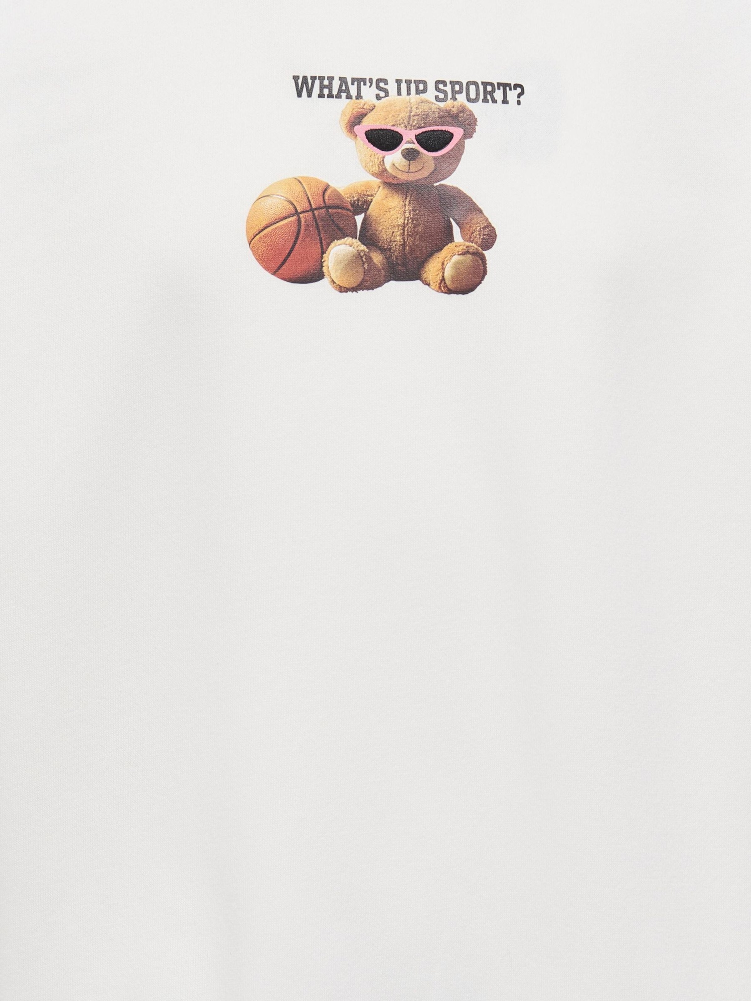 ONLY GIRLS Sweatshirt 'KOGBila' in Wit