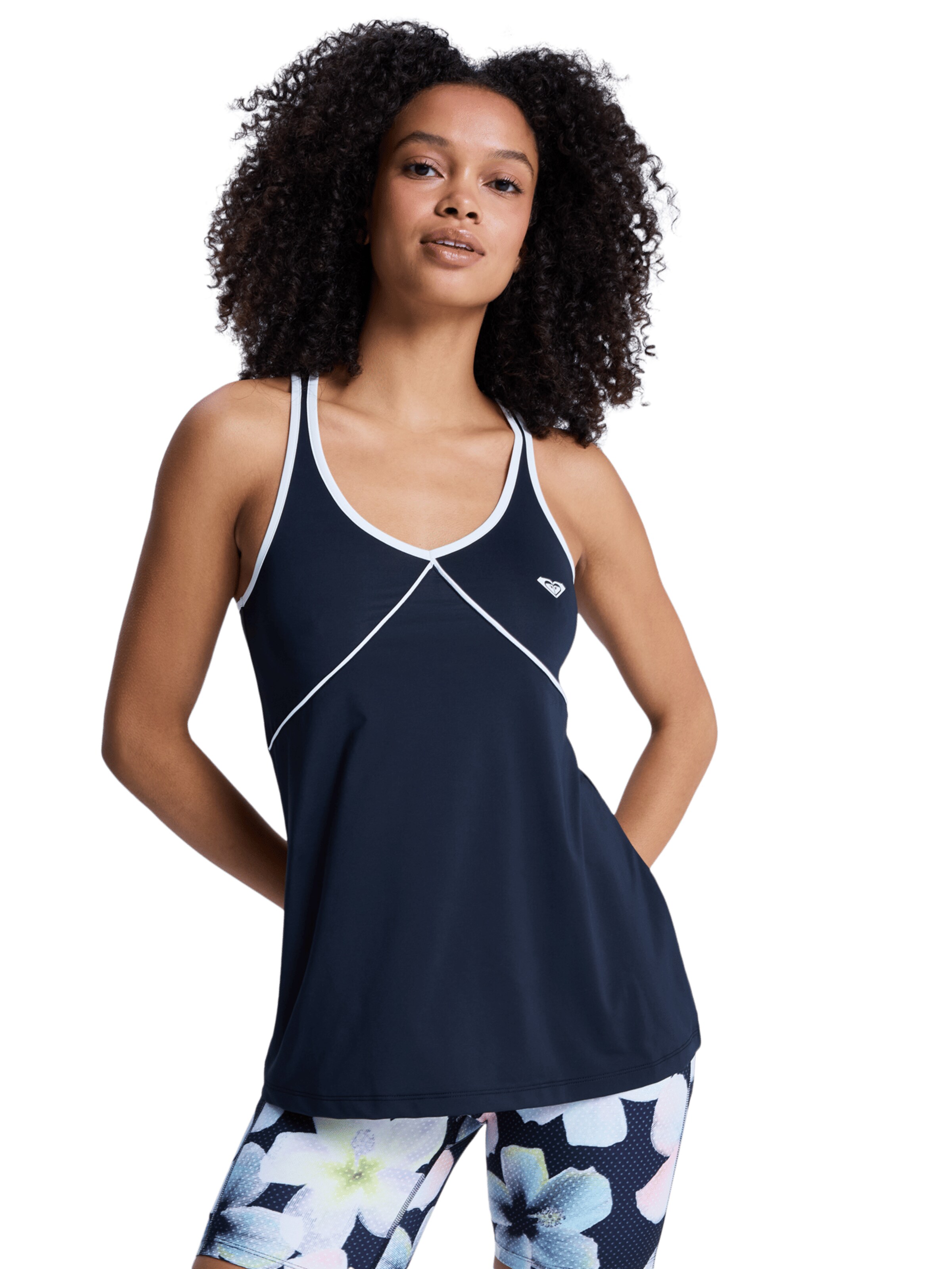 ROXY Top 'Move Free 2' in Blue