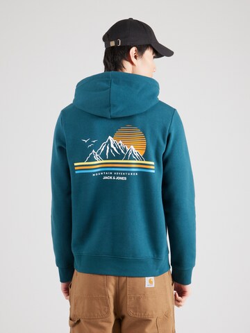 JACK & JONES Свитшот 'JOREXPLORER' в Зеленый