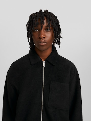 Bershka Between-season jacket in Black