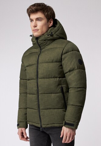 ROY ROBSON Steppjacke in Grün: Vorderseite