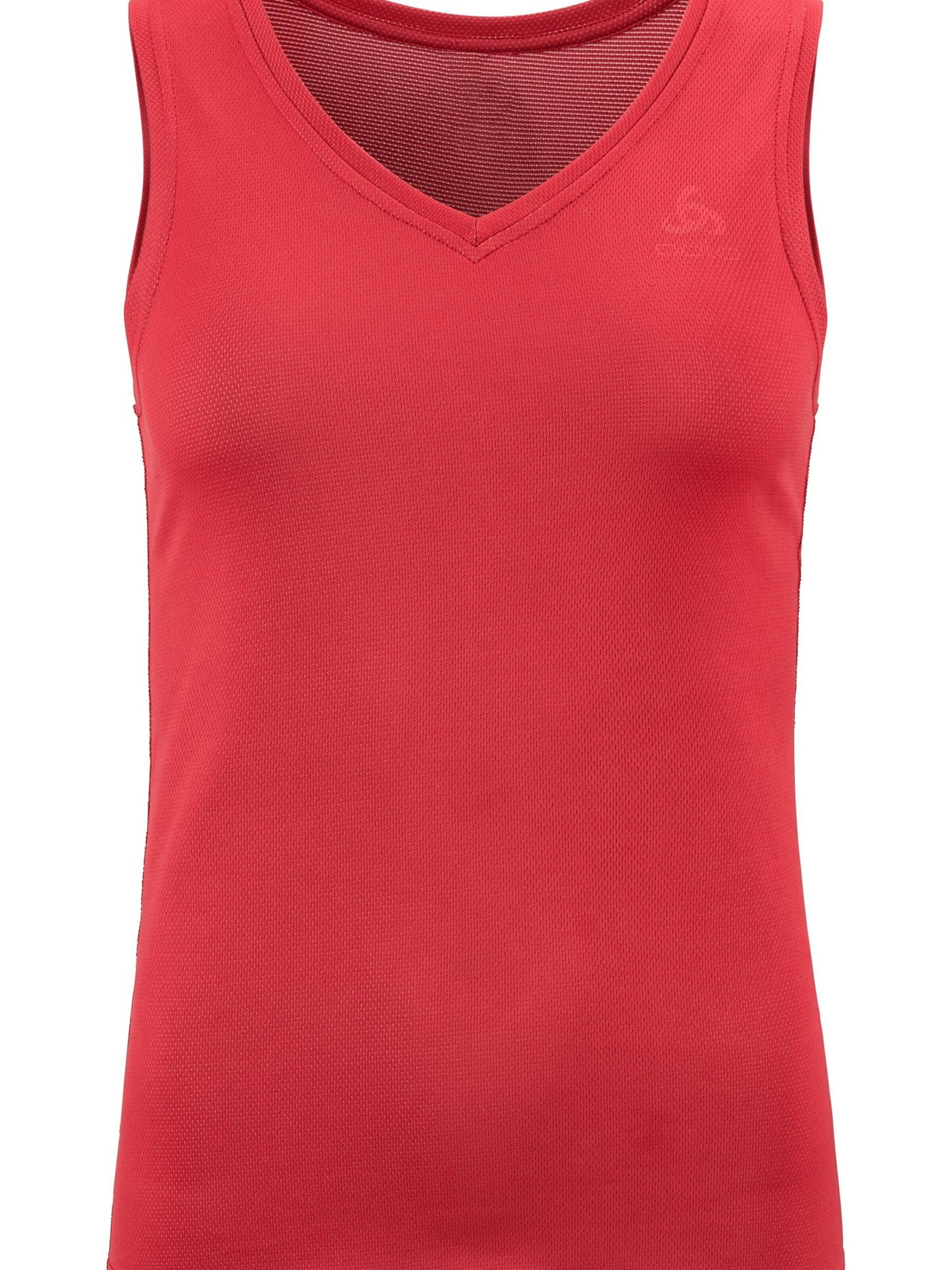 Base Layer 'ACTIVE F-DRY LIGHT' ODLO en rouge : devant