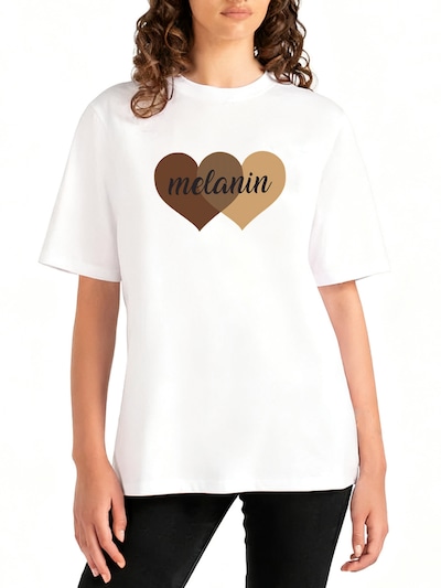 GORHEY Camiseta 'Women's Summer Casual Cotton T-Shirt with LOVE Print' en blanco, Vista del producto