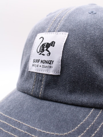 Cappello da baseball sportivo 'Trucker Kappe Lona Organico' di Surf Monkey in blu