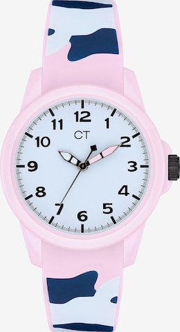 Cool Time Horloge in Roze: voorkant