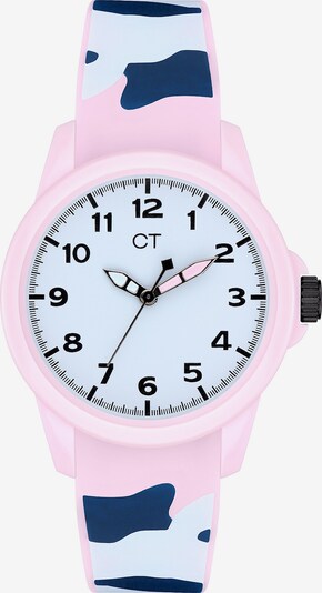 Cool Time Uhr in rosa / schwarz / weiß, Produktansicht