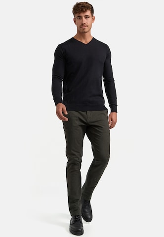 INDICODE JEANS Regular Chino trousers ' Asher ' in Green