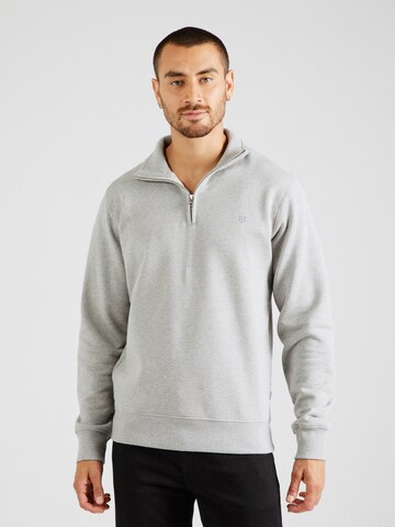 JACK & JONES - Sweatshirt 'JPRCCLOGAN' em cinzento: frente