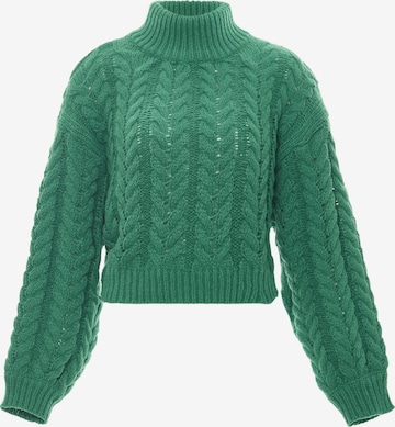 Pull-over Sookie en vert : devant