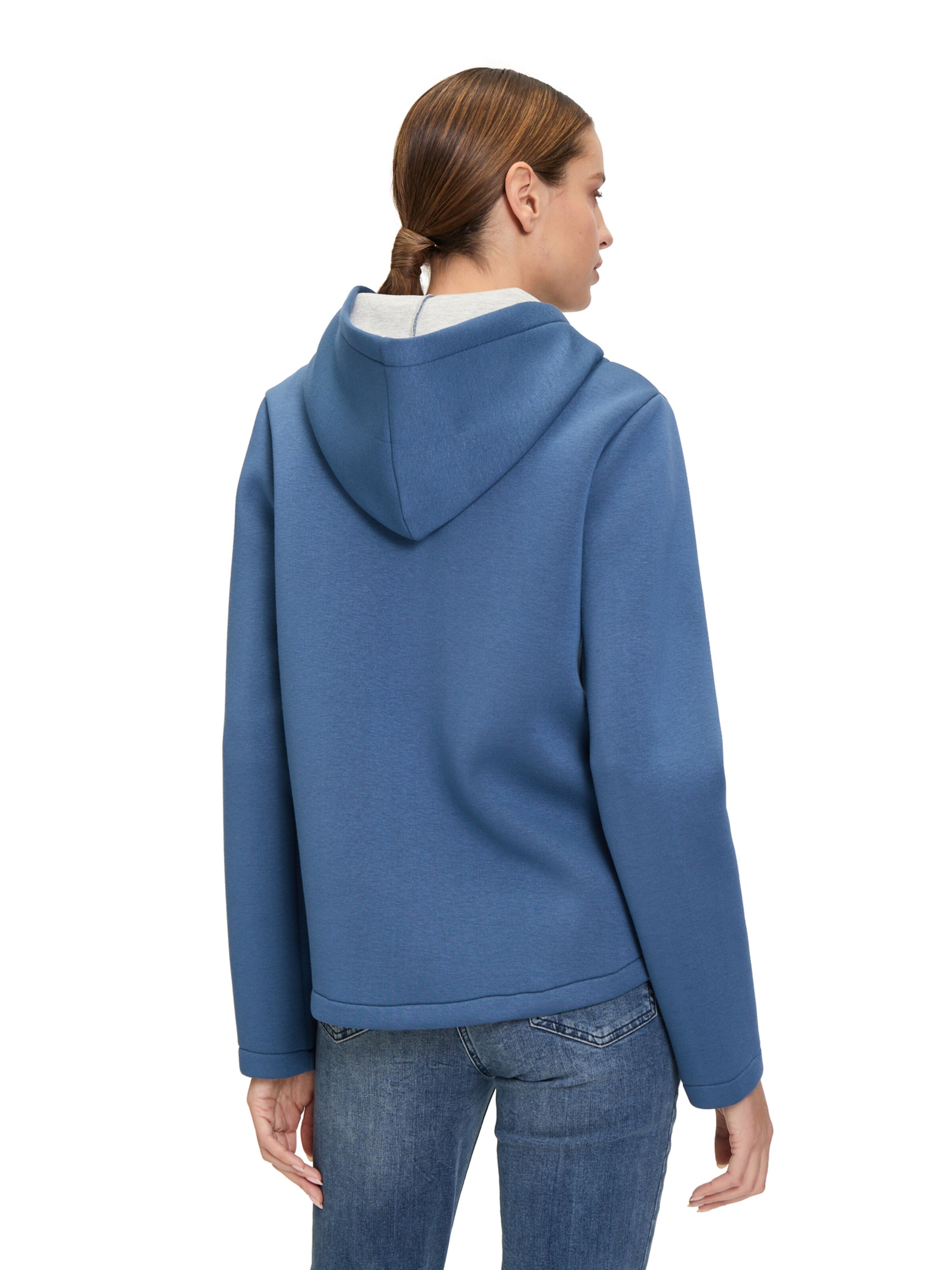 Amber & June Sweatvest in Blauw