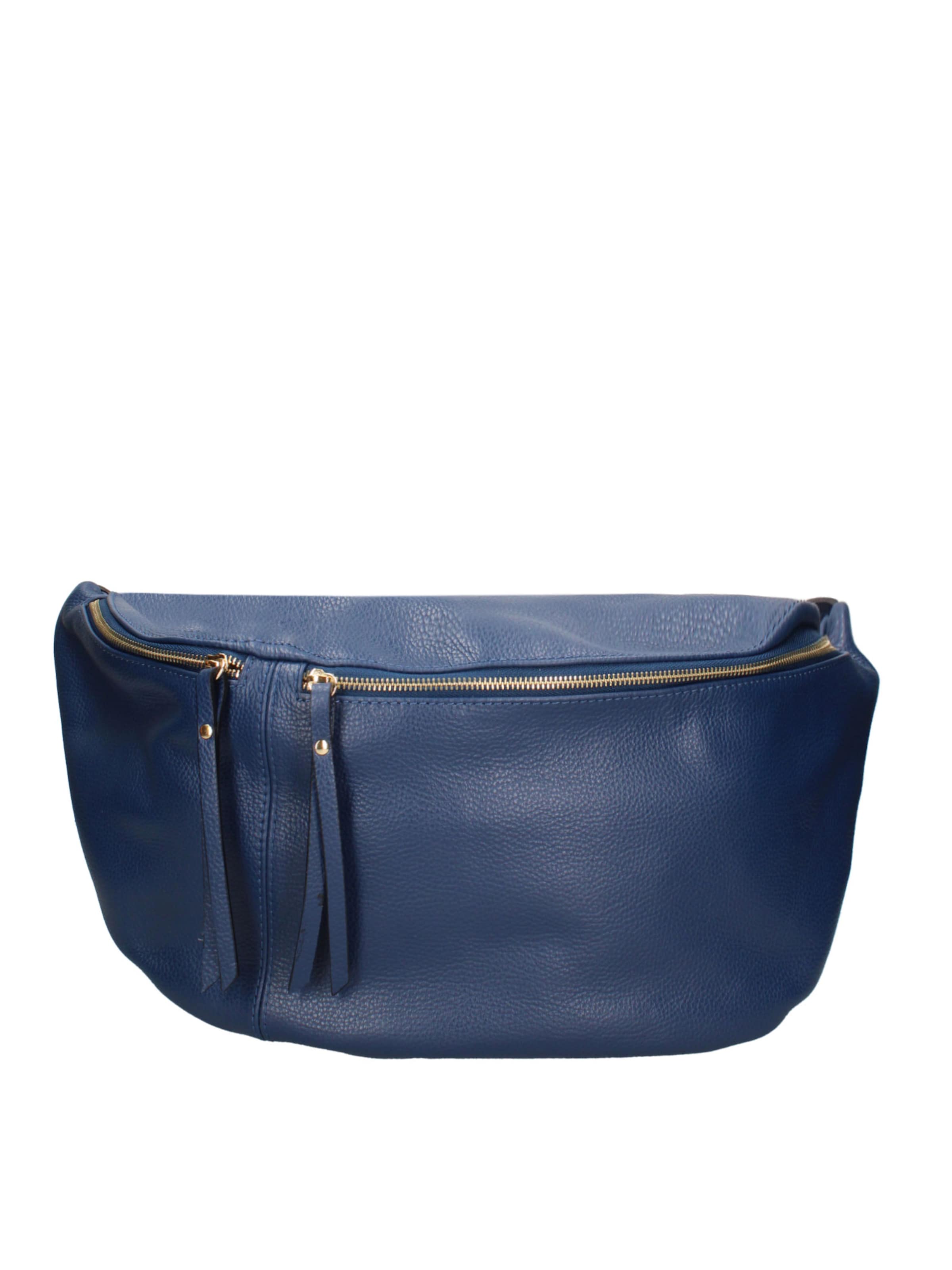 Marsupio 'Marsupio donna pelle dollaro Gave Lux - con zip e tracolla regolabile' di Chiara Ferretti in blu: frontale