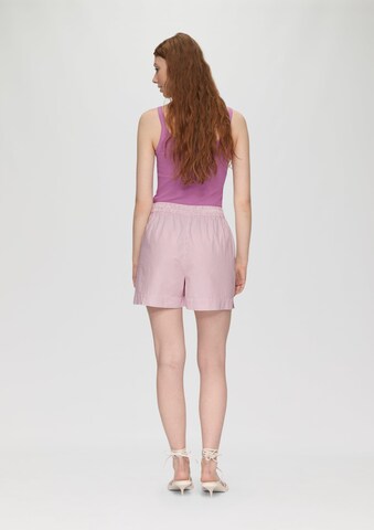 QS Regular Shorts in Pink