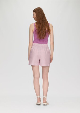 QS Regular Trousers in Pink