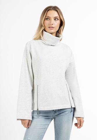 DreiMaster Vintage Sweater 'Takelage' in Grey: front
