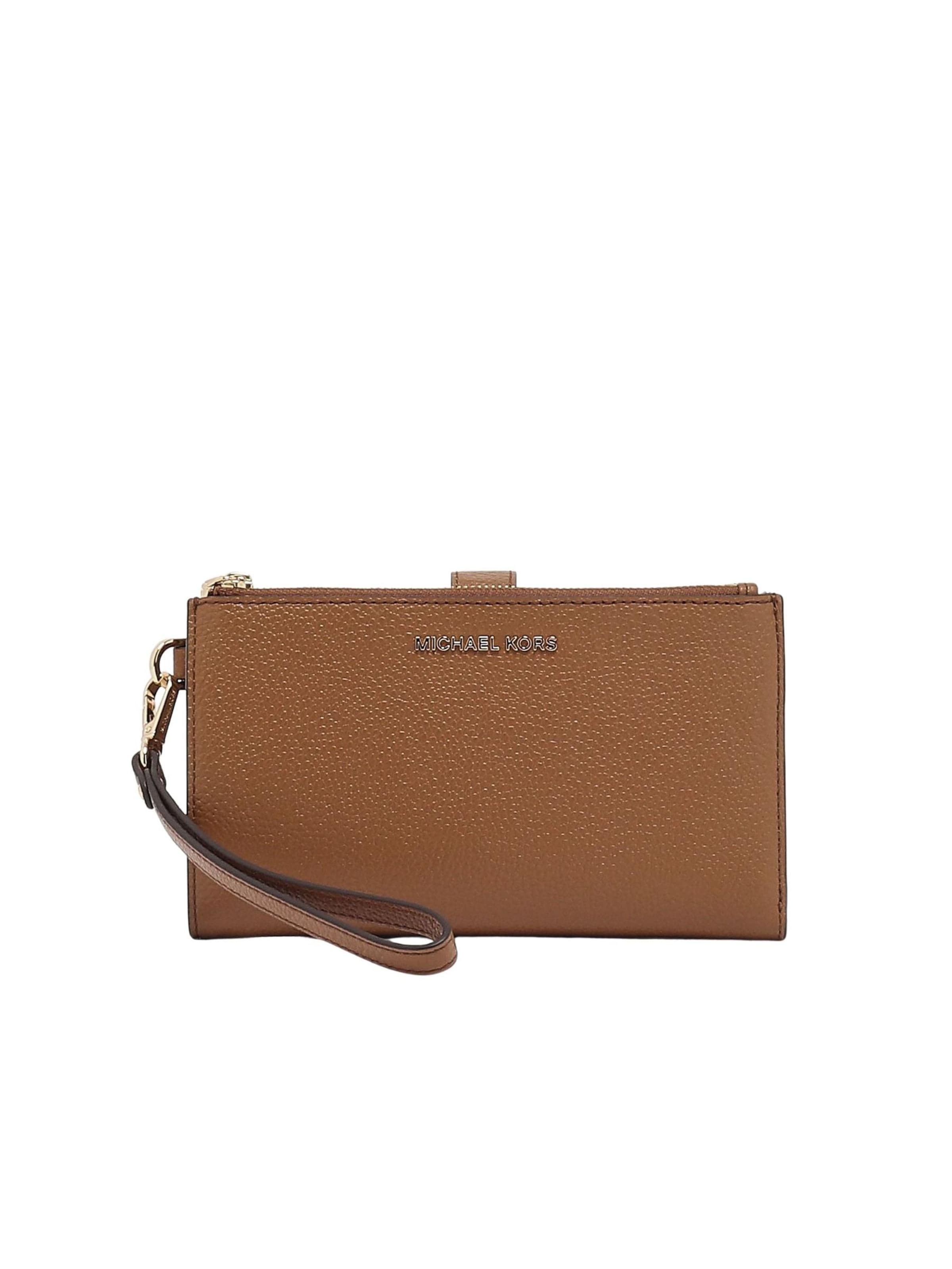 Portamonete di Michael Kors in marrone: frontale