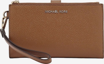 Portamonete di Michael Kors in marrone: frontale