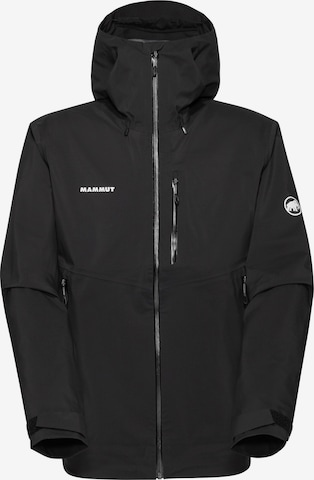 MAMMUT Outdoorjacke ‘Alto Guide’ in Schwarz: Vorderseite