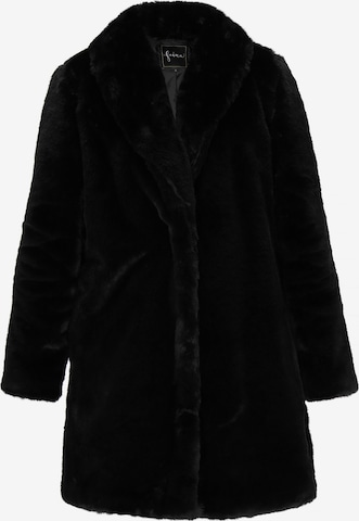 fainaZimski kaput 'Fashion Look' - crna boja: prednji dio