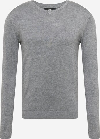 Petrol Industries Sweater in Grey: front