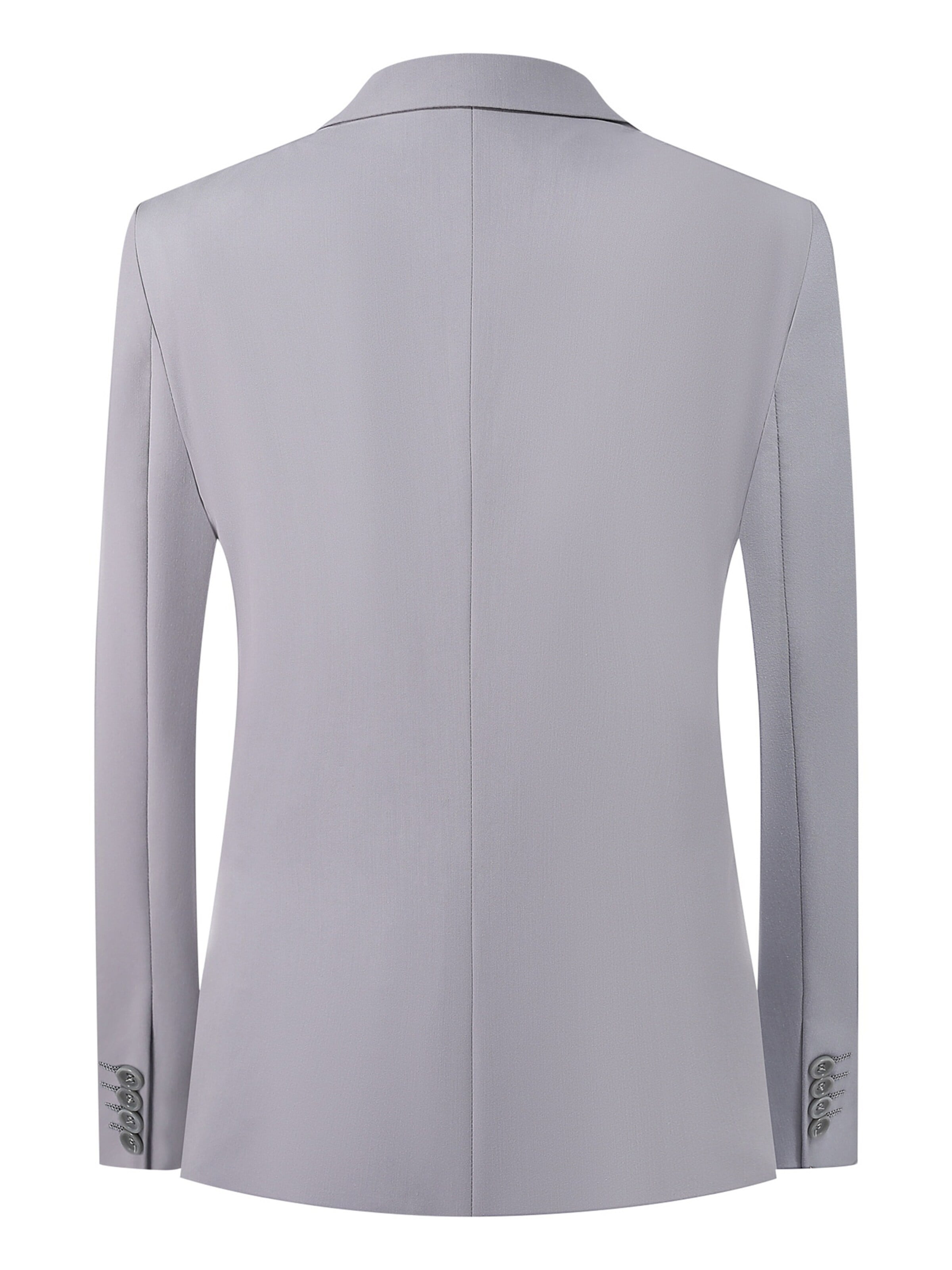 YOUTHUP Slim fit Suit 'Stramm' in Grey