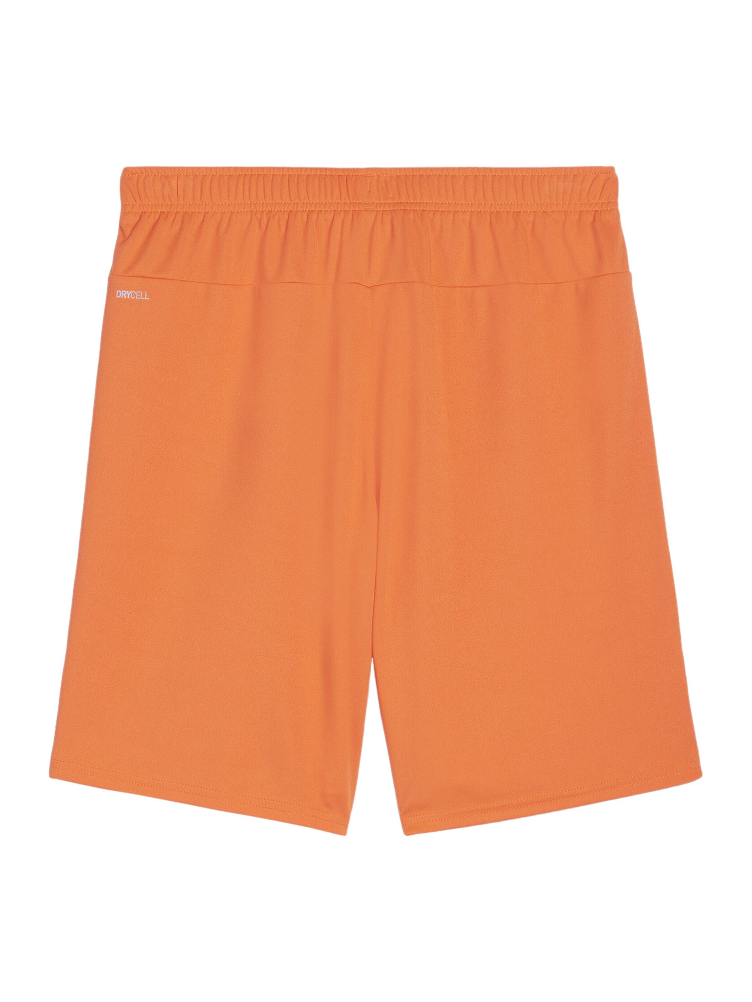 PUMA Regular Workout Pants 'TeamGoal' in Orange