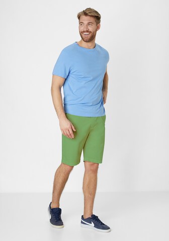 REDPOINT Regular Chinohose in Grün