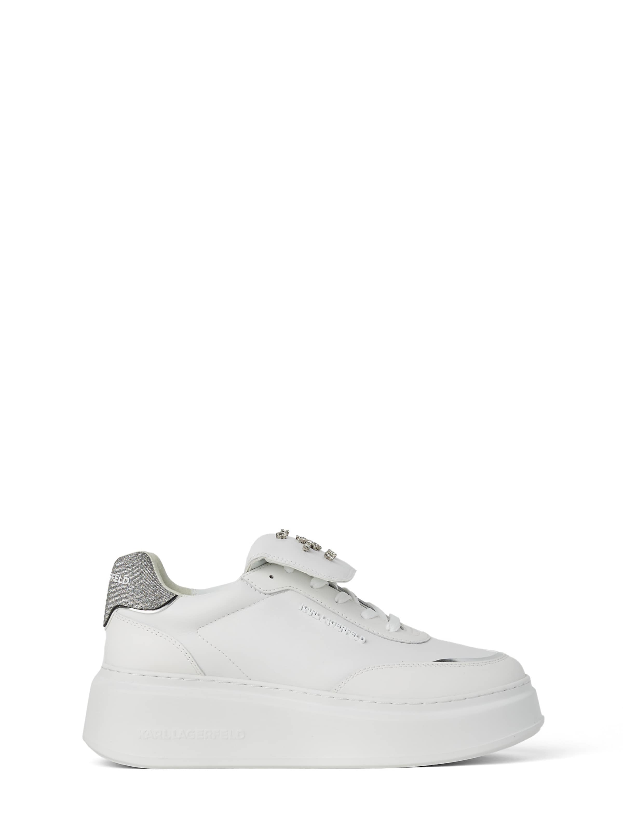 Karl Lagerfeld Platform trainers ' Anakapri Florastone' in White