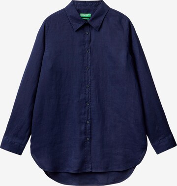 UNITED COLORS OF BENETTON Blouse in Blue: front