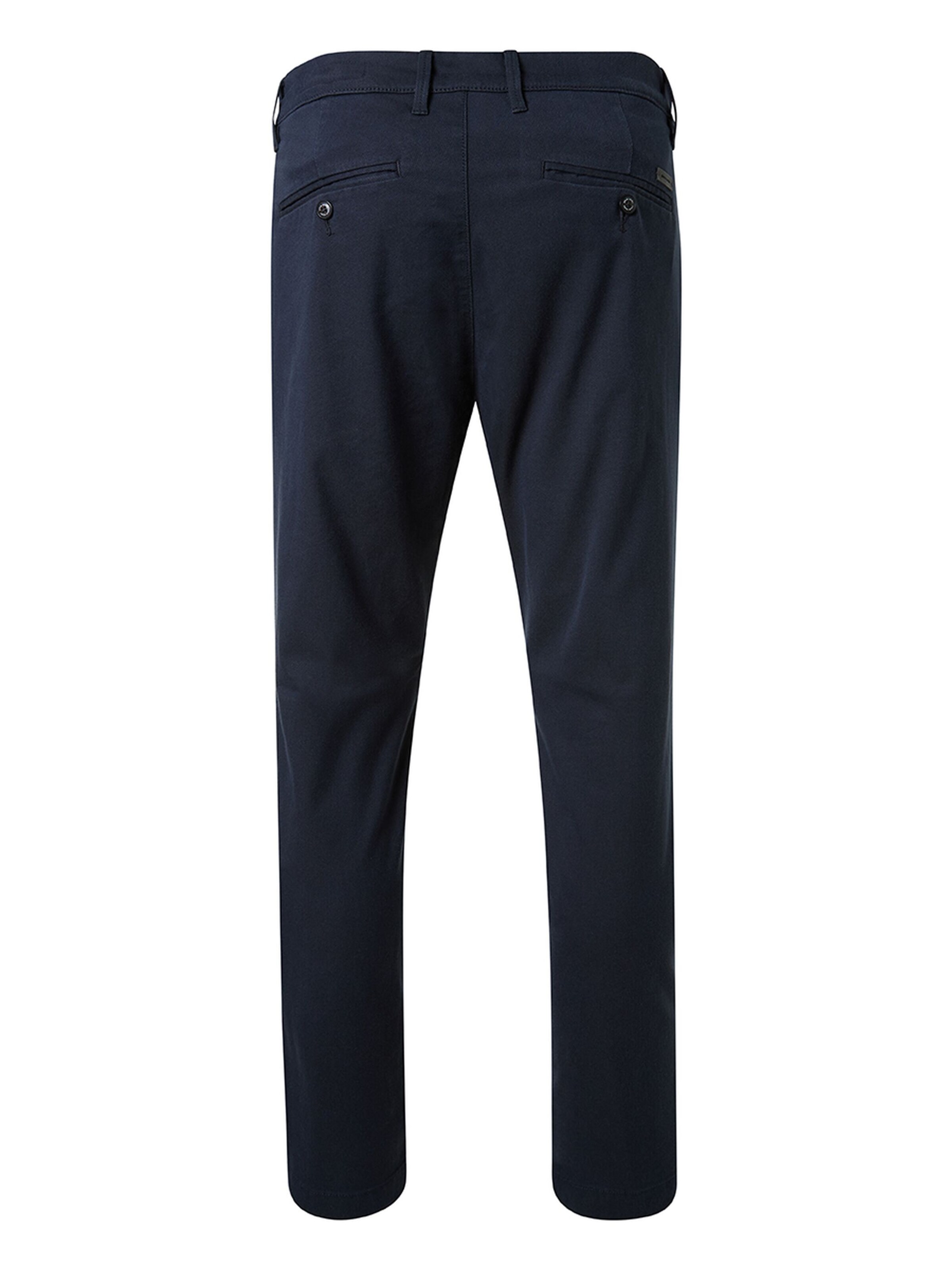 PIERRE CARDIN Tapered Chino 'Calais' in Blauw