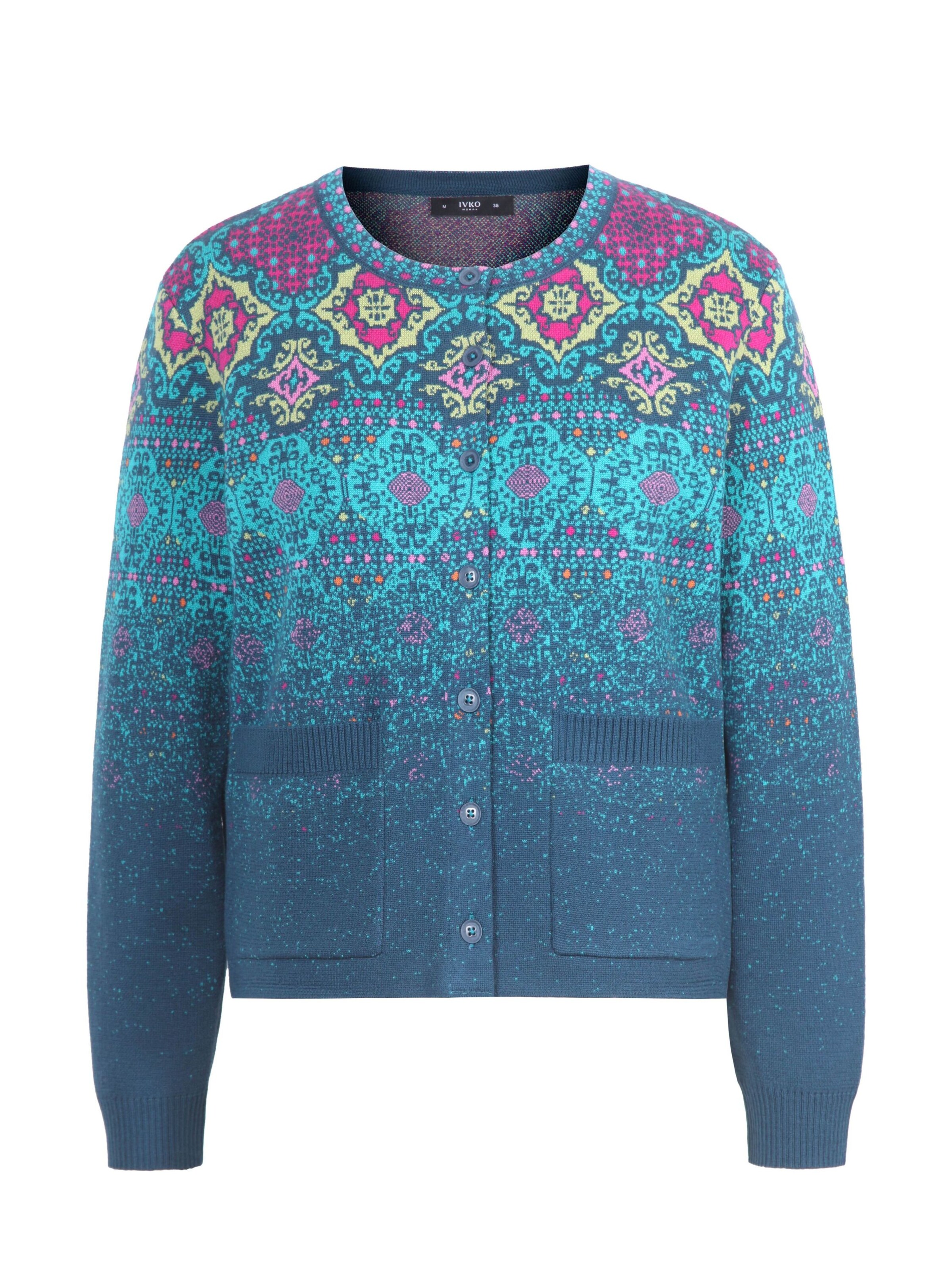 IVKO Woman Knit Cardigan in Mixed colors: front