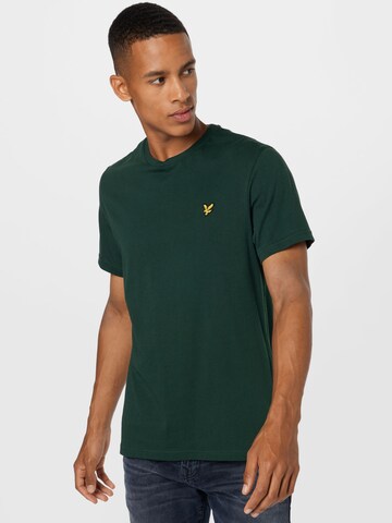 Lyle & Scott Μπλουζάκι σε πράσινο: μπροστά