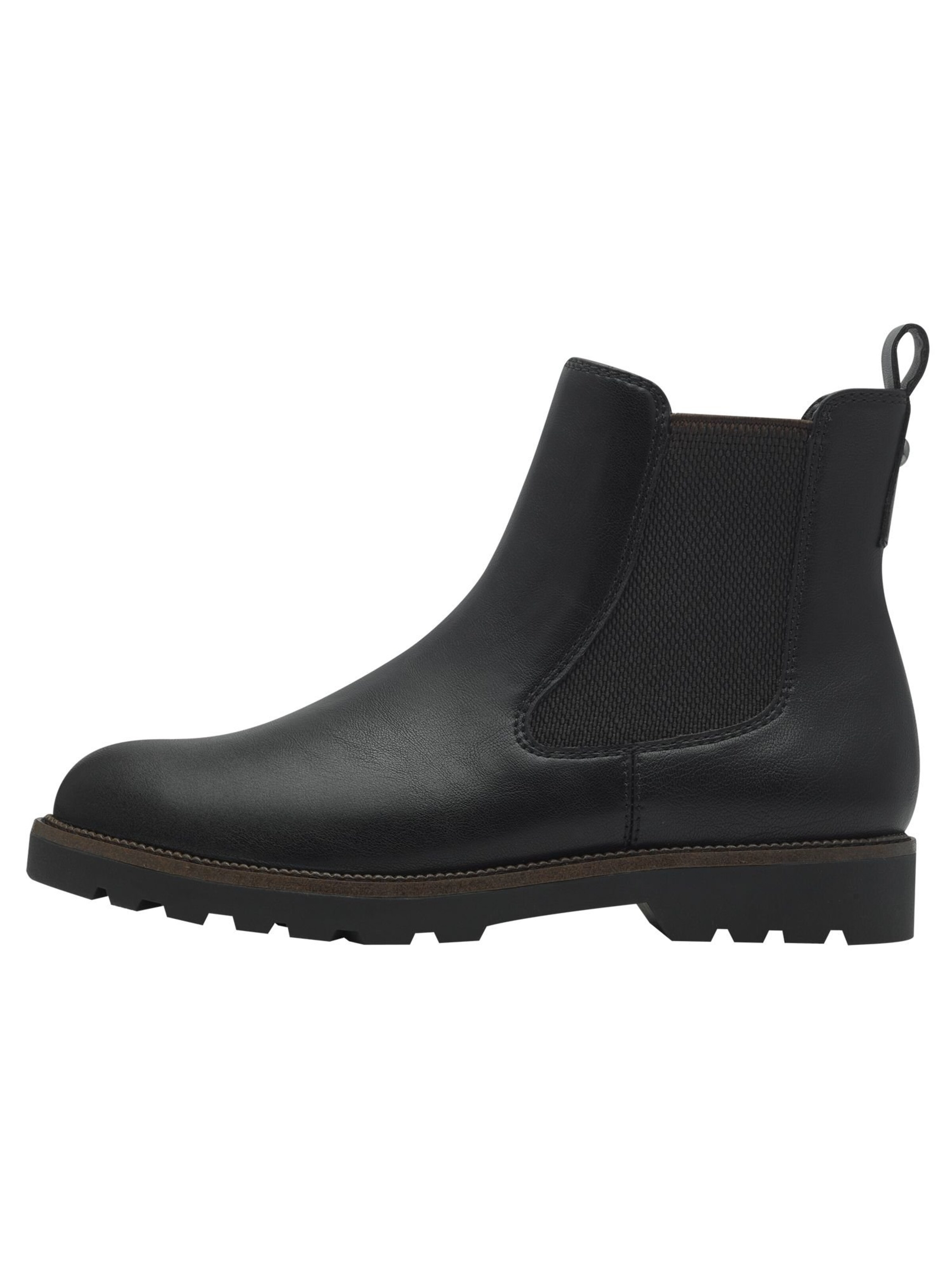 Tamaris Chelsea Boots in Schwarz