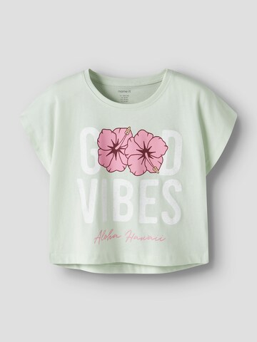 NAME IT Shirt 'NKFVILMA' in Green