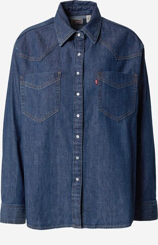 LEVI'S ® Pusero 'Donovan Western Shirt' värissä sininen: edessä