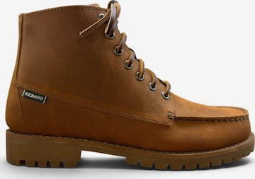 SEBAGO Boot 'WALKER BROWN COGNAC' in Brown: front